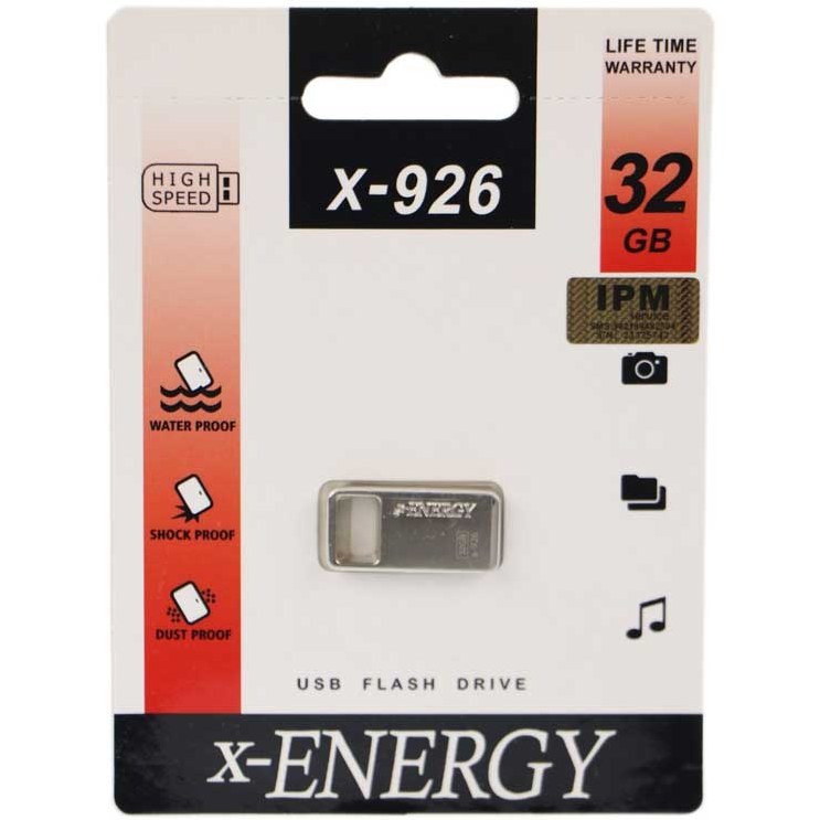 فلش مموری ایکس-انرژی مدل X-926 ظرفیت ۳۲ گیگابایت USB 2.0