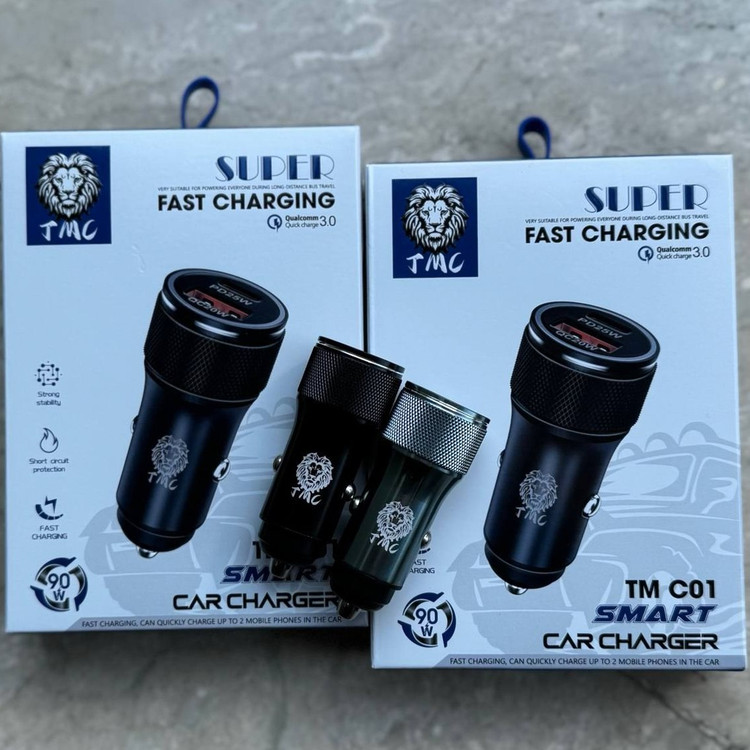 شارژر فندکی فست شارژ TMC مدل TM C01