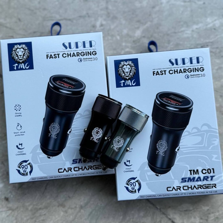 شارژر فندکی فست شارژ TMC مدل TM C01